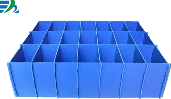 Hollow plate for packaging