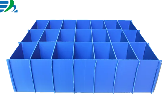 Hollow plate for packaging