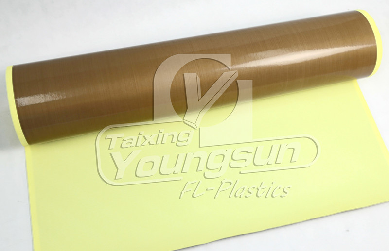 PTFE Silicone Adhesive with yellow liner