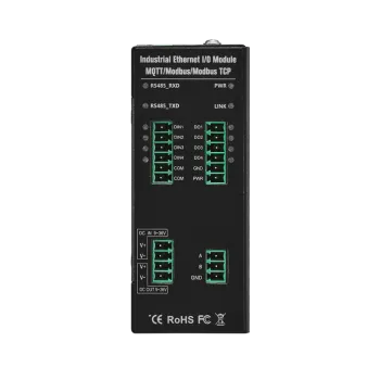 Industrial Ethernet DIN DO AO Modbus Module Scada System