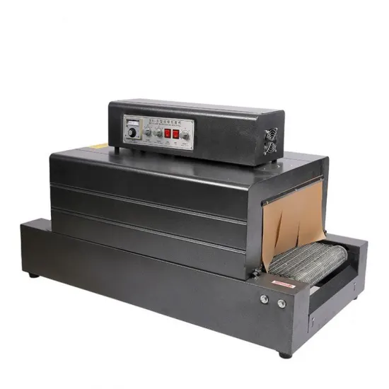 PVC and POF Heat Tunnel Shrink Film Wrapping Machine for Cartons