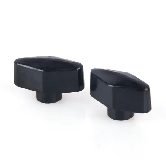 Colored High Temperature Resistant Plastic Phenolic Resin Fastening Machine with Wing Shape Handle Knob