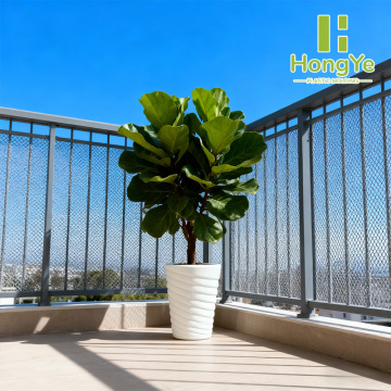 وعاء متين متوسط ​​الحجم لزهور الحديقة