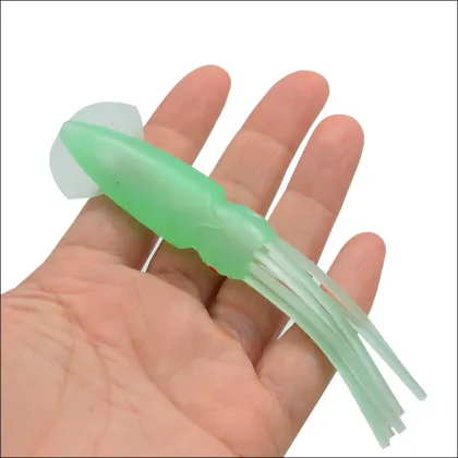 Wholesale 12.5cm Bionic Soft Squid Octopus Lures for Saltwater Fishing