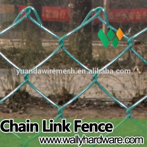 Cheap hot sale top quality diamond hole size chain link fence