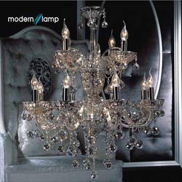 Crystal Candle Chandelier for Kitchen