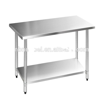 WT-3084 Stainless Steel Work Table for Hotel Kitchens and Bakeries