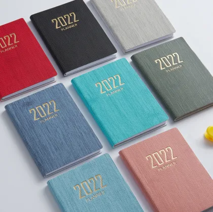 2022 Daily Planner A7 Size Daily Notebook