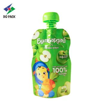 Customized Stand Up Pouch with Spout Top Stand Up Pouches