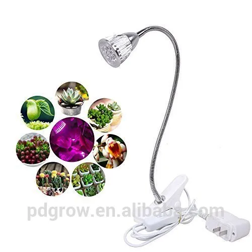 5W Desk Grow Light LED Plant Light with 360 Flexible Gooseneck for Office,Home,Indoor Plants
/