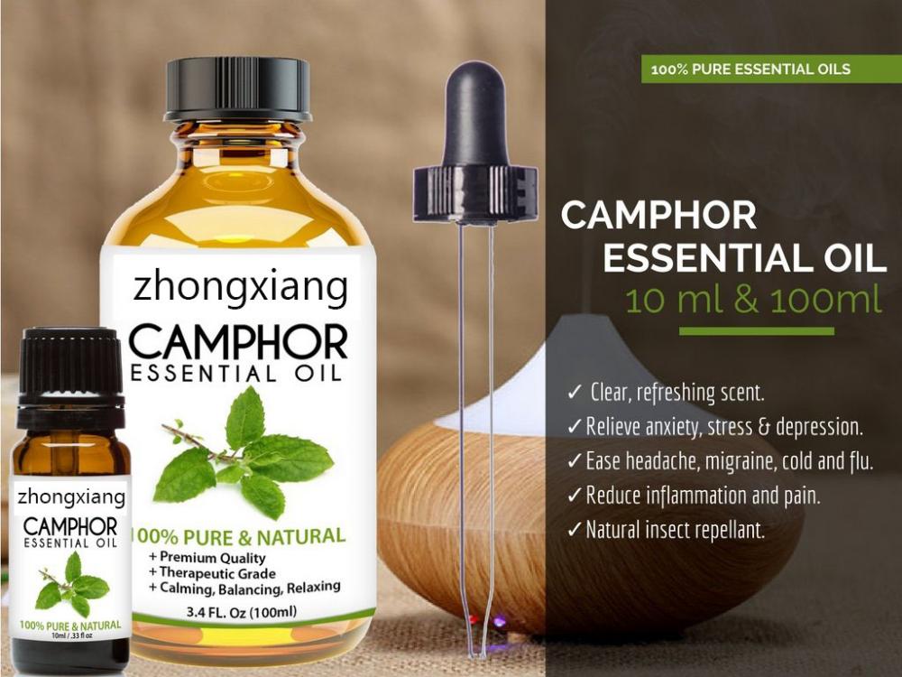 Organic Pure Camphor Oil for Supplying Private Label