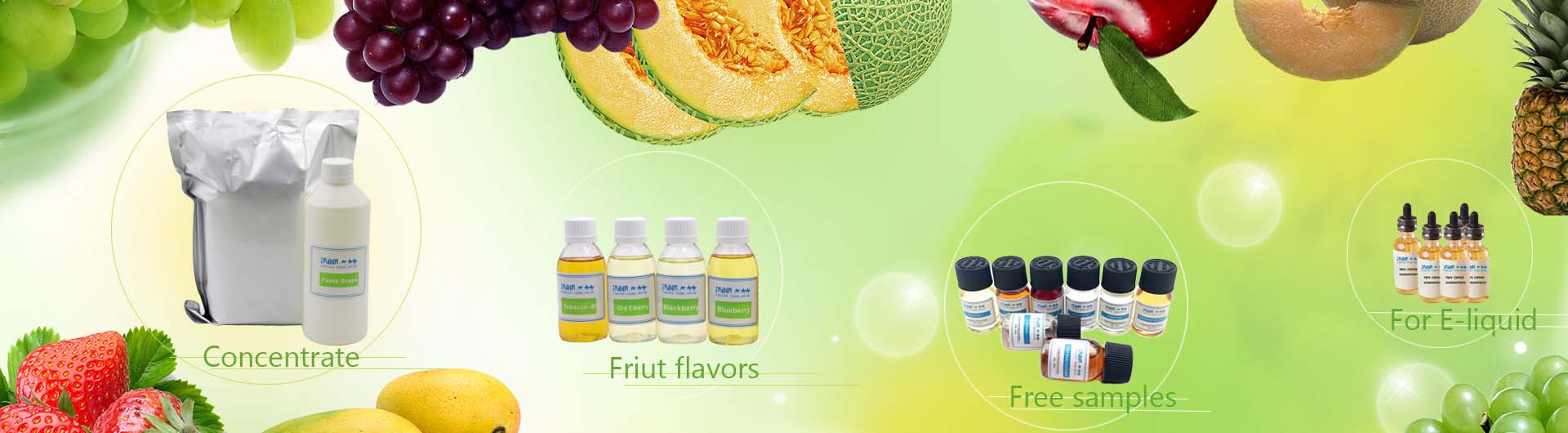 Fruit flavors banner