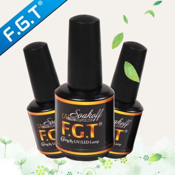 FGT High Quality soak off uv/led gel nail polish 2016 summer fashion