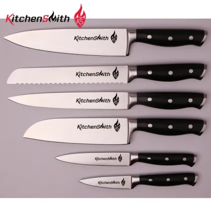 8" Forge Handle Good Chef Knives with 3 rivets design