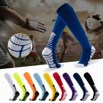 Harga Kilang Fesyen Kaus Bola Sepak Panjang: Logo Custom Logo Custom Anti-Slip Stoking Untuk Bola Sepak