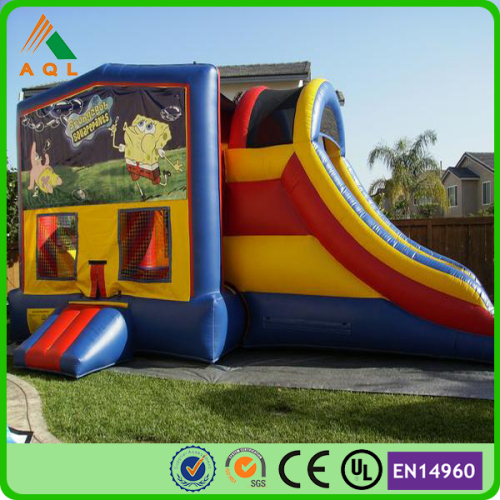 Factory price sliding bouncy castle/ cheap bouncy castle hire/ bouncy castle jumping