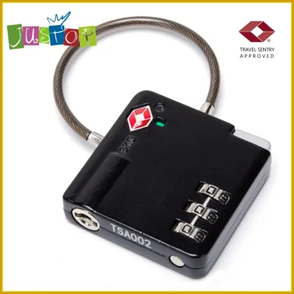 JUSTOP Zince Alloy Customs Luggage Combination Lock TSA Approved Locks