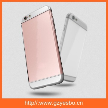 New creative transparent back cover case for iphone 6 7 plus , for samsung S7 Note7