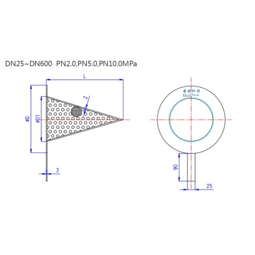 Flat Top Conical Filter