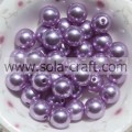 Accessorio per capelli in rilievo di perle viola perline rotonde all&#39;ingrosso 6MM