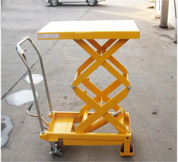 Small Trolley Lifter Aluminium Lift Table