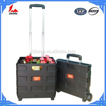 Eco-friendly Hot selling folding shopping carts trolley supermarket