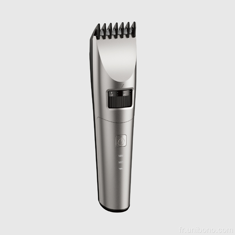 Coupe de coiffure pour les hommes avec des hommes avec des tondeuses à cheveux rechargeables lavables Clipper de coupe de barbe professionnelle Clipper