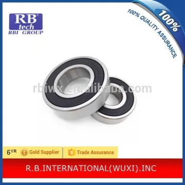 All types of bearing sizes Hot Sale bearing 6202-2RS Deep groove ball bearing 6202rs 15X35X11mm bearing