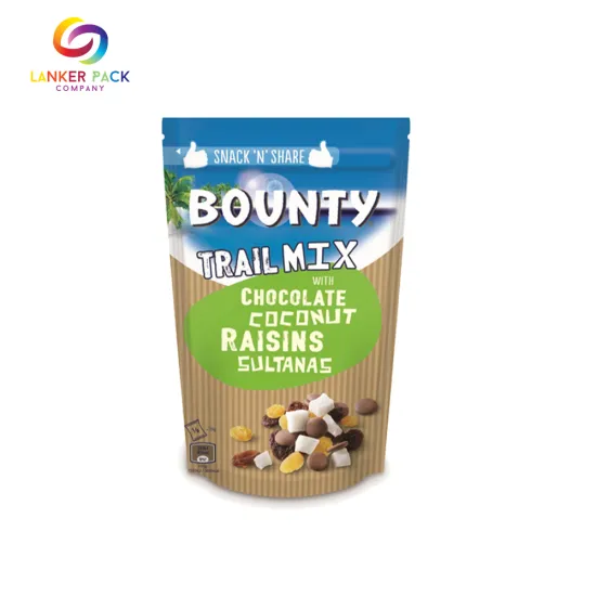 Moisture-proof Nuts Packaging Doypack With Zipper