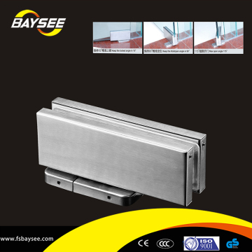 Fire-rated tested security remote control aluminum body floor spring with high