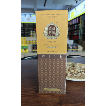 Licor de jengibre estilo seco