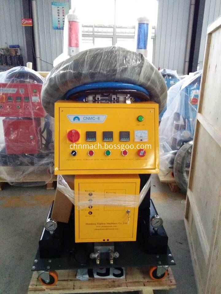 Peruvian Customers Import our Small Polyurethane Foam Machine the Fourth Times