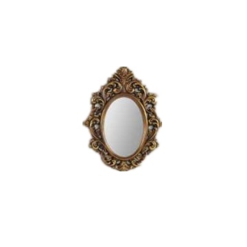 Retro Woodern Carving Frame Mirror