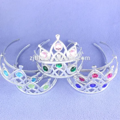 Europe and America Hot Selling Frozen Princess Imperial crown snow queen Imperial crown for girls