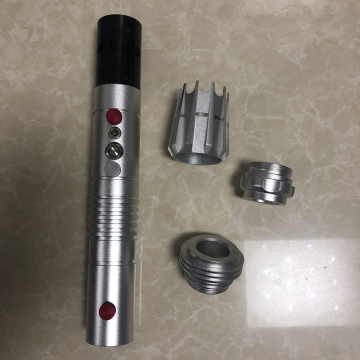 Aangepaste CNC Machined Metal Lightsaber Hilt - Hoogwaardige CNC LightsABER