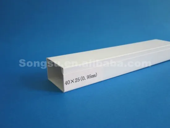 Various sizes of Pvc wire duct