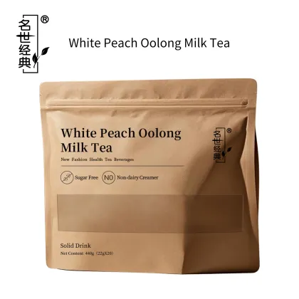 White Peach Oolong Milk Tea
