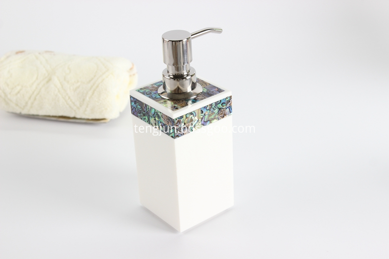 paua shell soap dispenser