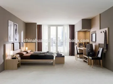 Modern hotel bedroom furniture foshan supplier HDBR1046