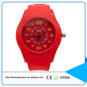 Promotion Gift With Custom Logo Silicone Quartz Women Jelly Wrist Watch Silicone Quartz Watch