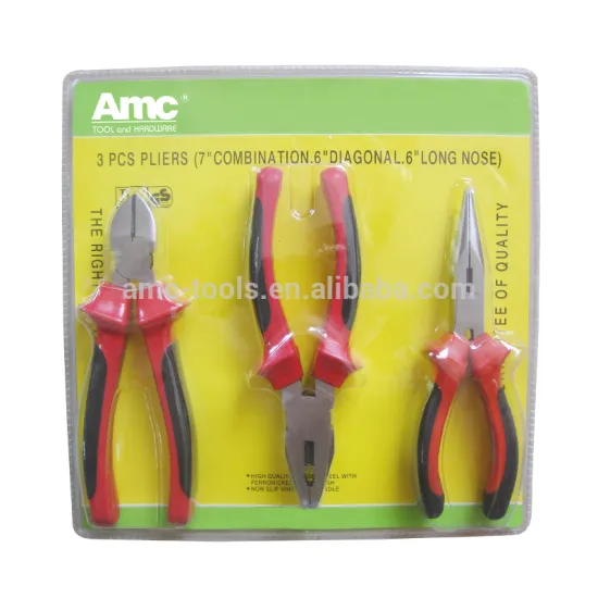 3 Sets of mini pliers(08129 Tool set,Mini pliers,Hand Tools)