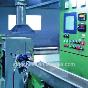 Fluropolymer Cable Extrusion Line_high temperature cable line