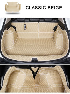 Tikar bagasi 5D Cargo Liners Trunk kulit mewah