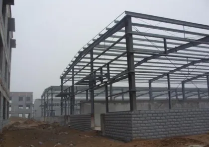 industry steel structure factory from China