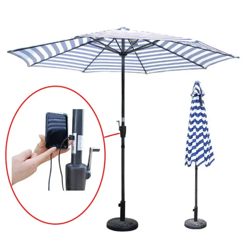 Parapluie extérieur de lumière LED de haute qualité en gros