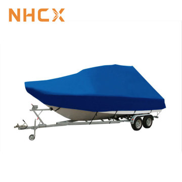 BSCI Certified NHCX Jumbo Boat Cover with T-Top - 15+ Years Experience