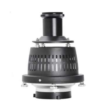 50mm Lens Optical Snoot Spotlight Concentrator for Studio Flash LED Light with Built-in Geometry Graphics Adjustment