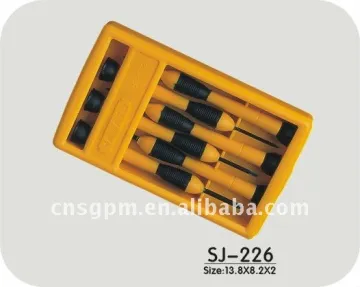 6 pcs Mini Precision Screwdriver Set Box