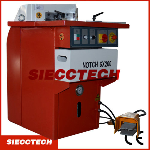 Hydraulic Metal Plate Angle Notching Machine Hydraulic Plate Shearing Machine