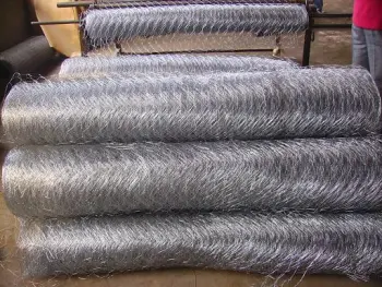 Hexagonal wire mesh
